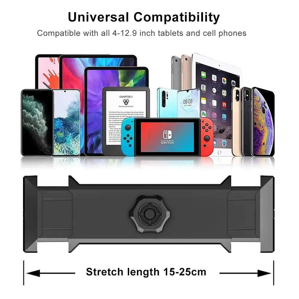 Support Tablette & Téléphone pour Lit - Bras Orientable 360°