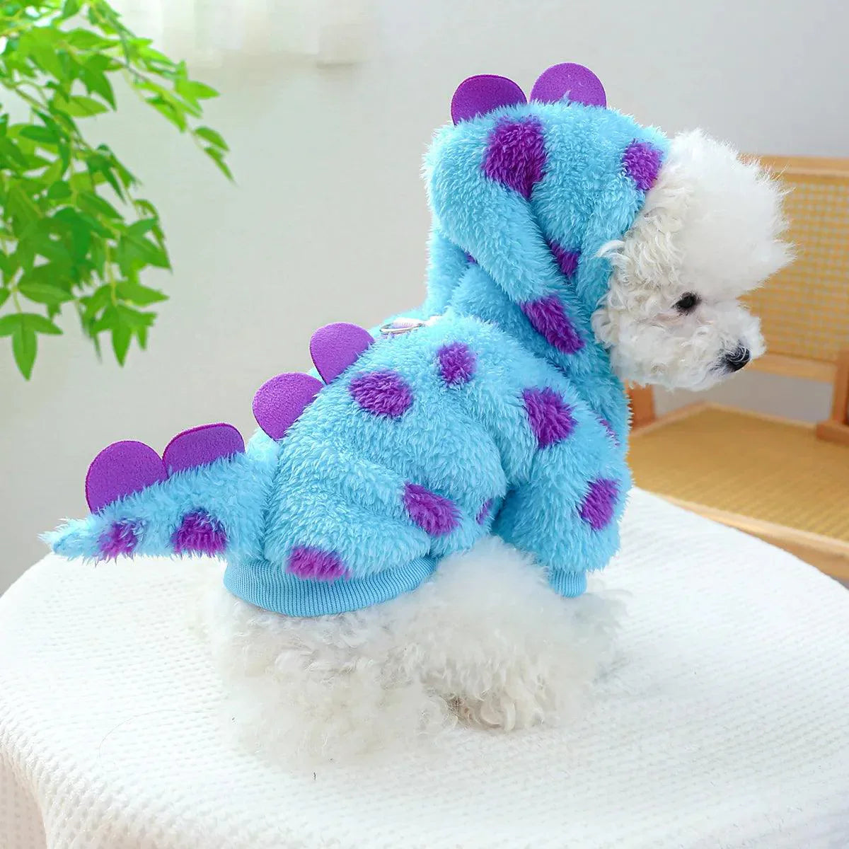 Roupinha de Dinossauro para Pets de Porte Pequeno