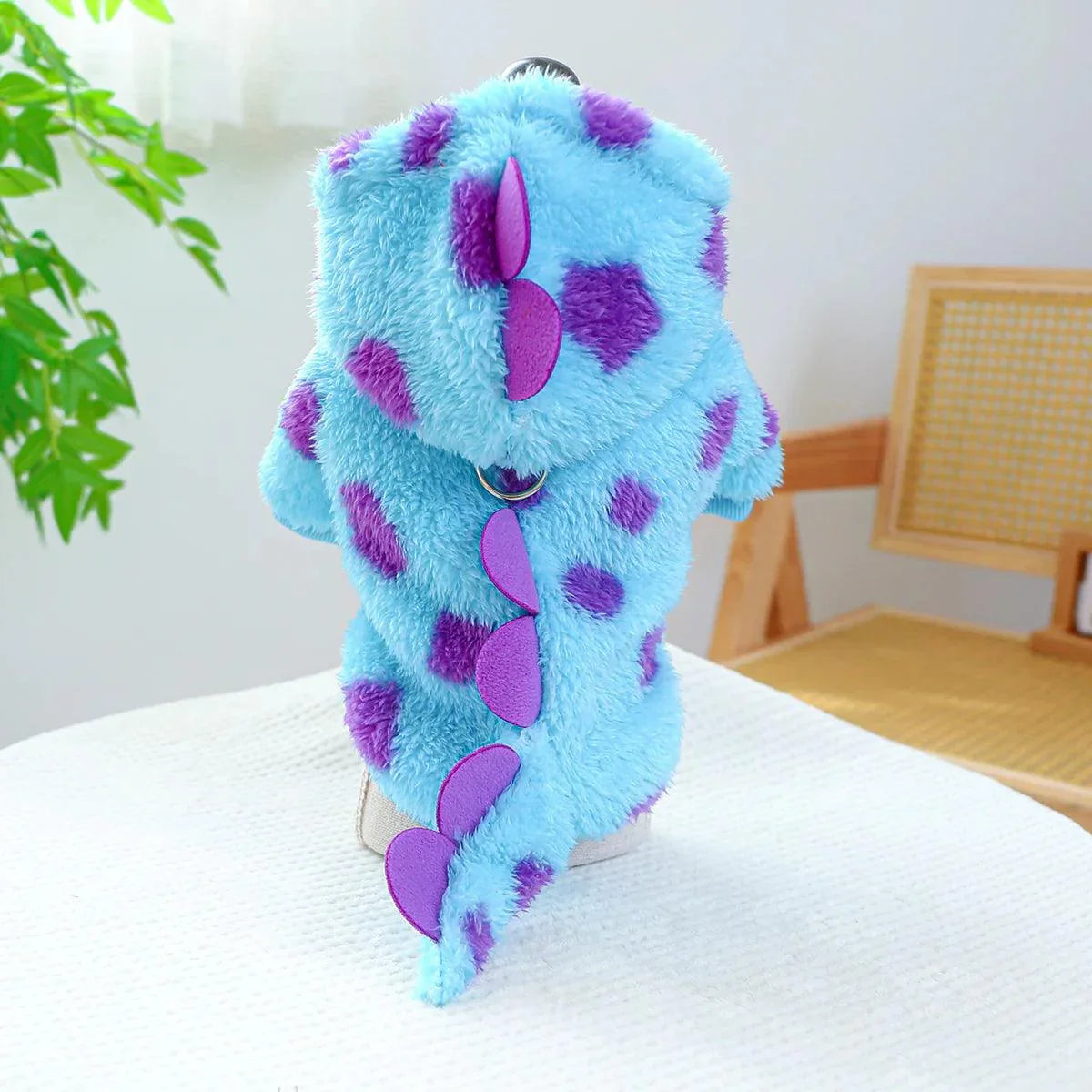 Roupinha de Dinossauro para Pets de Porte Pequeno
